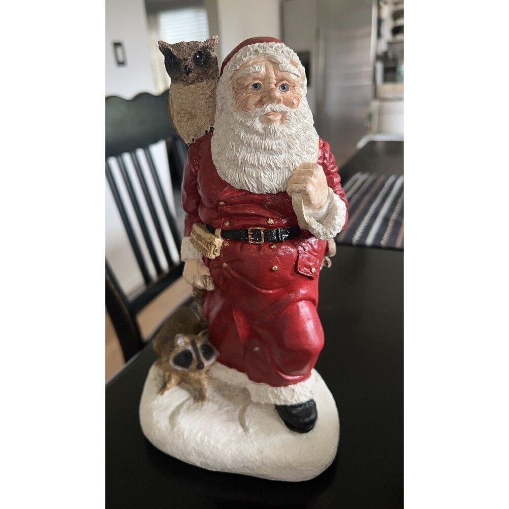 Vintage Legends Of Santa 1989 'Forest Friends' Christmas Figurine Made In USA